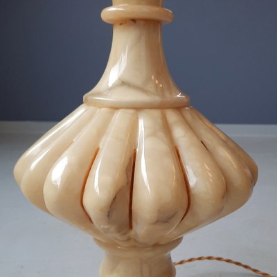 Large Onyx Table Lamp with Interior Light, 1960s-SJU-1735505