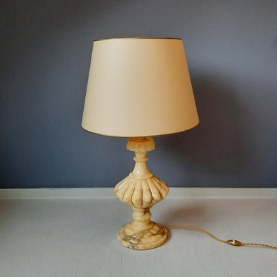 Large Onyx Table Lamp with Interior Light, 1960s-SJU-1735505