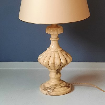 Large Onyx Table Lamp with Interior Light, 1960s-SJU-1735505