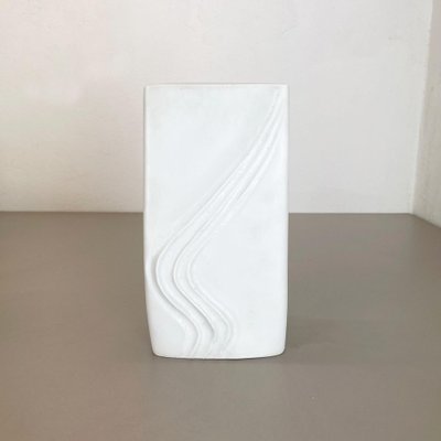 Large Op Art German Porcelain No2 Vase by Martin Freyer for Rosenthal, 1970s-QZ-1161698