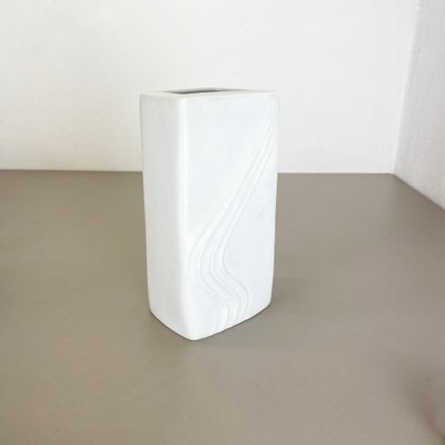 Large Op Art German Porcelain No2 Vase by Martin Freyer for Rosenthal, 1970s-QZ-1161698