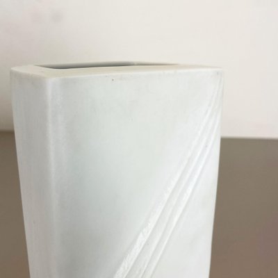 Large Op Art German Porcelain No2 Vase by Martin Freyer for Rosenthal, 1970s-QZ-1161698