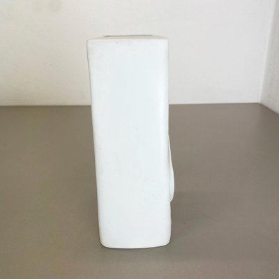 Large Op Art German Porcelain No2 Vase by Martin Freyer for Rosenthal, 1970s-QZ-1161698