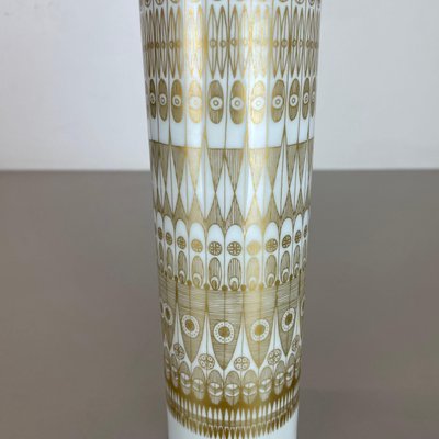 Large Op Art Porcelain Vase attributed to Hans Theo Baumann for Rosenthal, Germany, 1970s-QZ-1428324