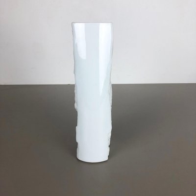 Large Op Art Porcelain Vase from Bareuther, Germany, 1970s