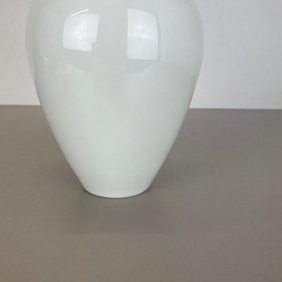 Large Op Art Vase Porcelain German Vase from Fürstenberg Ceramics, Germany, 1970s-QZ-1052903