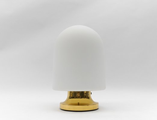 Large Opaline Glass Table Lamp from Peill & Putzler, Germany, 1960s-KQB-1735422