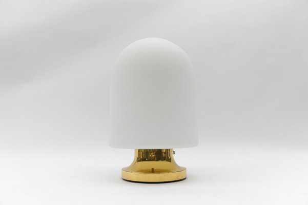 Large Opaline Glass Table Lamp from Peill & Putzler, Germany, 1960s-KQB-1735422