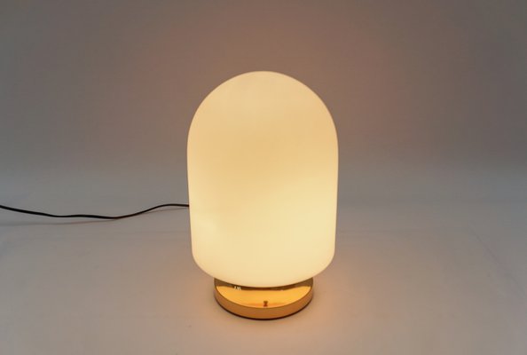 Large Opaline Glass Table Lamp from Peill & Putzler, Germany, 1960s-KQB-1735422