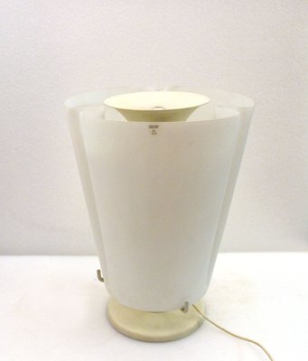 Large Opaline Murano Glass Table Lamp, 1970s-HS-559879