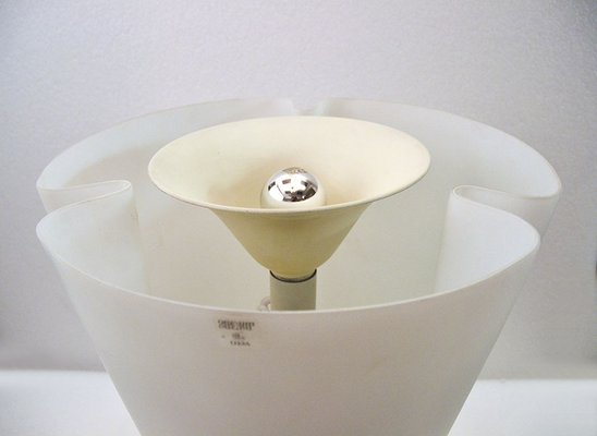 Large Opaline Murano Glass Table Lamp, 1970s-HS-559879