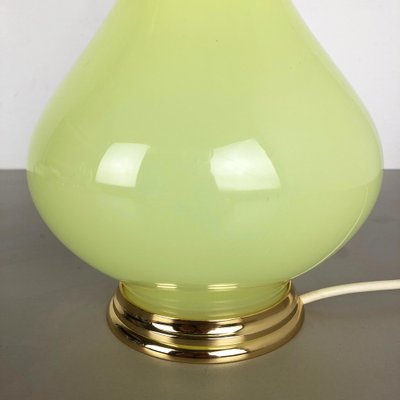 Large Opaline Murano Glass Table Light by Cenedese Vetri, Italy, 1960s-QZ-1052924