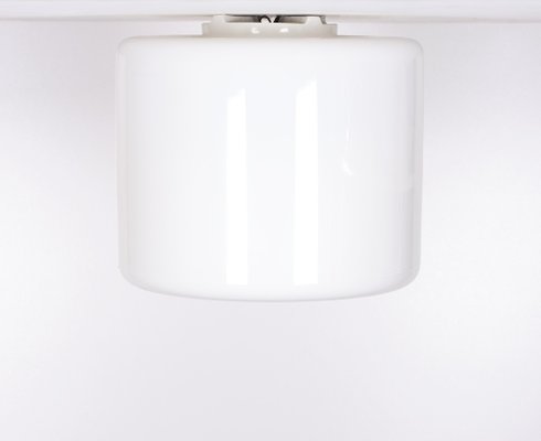 Large Opaline Pendant Lamp by Prof. Wilhelm Wagenfeld for Lindner, 1930s-GCG-1314867