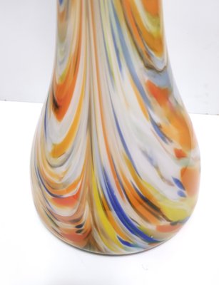 Large Orange Fenicio Glass Vase by Fratelli Toso, 1960s-JPQ-2041337