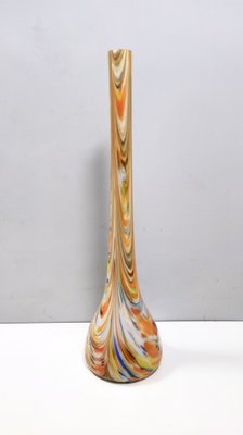 Large Orange Fenicio Glass Vase by Fratelli Toso, 1960s-JPQ-2041337