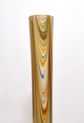 Large Orange Fenicio Glass Vase by Fratelli Toso, 1960s-JPQ-2041337