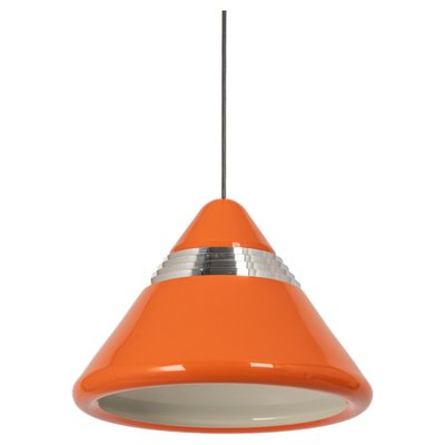 Large Orange Pendant Light by Kazuo Motozawa, 1970s-UGR-1333904