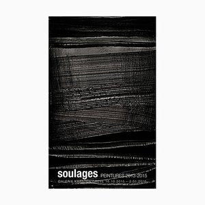 Large Original Gallery Poster by Pierre Soulages, 1950s-NRC-1812433