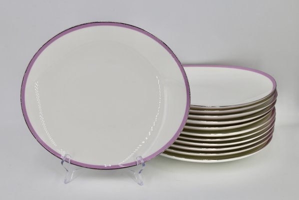 Large Oval Plates from Hôtel Du Cap Eden Roc, Set of 6-EIA-1792416