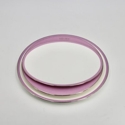 Large Oval Plates from Hôtel Du Cap Eden Roc, Set of 6-EIA-1792416