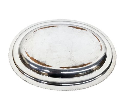 Large Oval Silver Plated Domed Dish or Food Cover