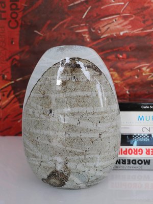 Large Ovoid Blown Glass Vase-DEK-932527