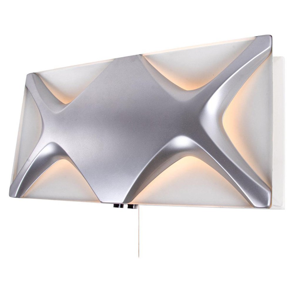 Large Oyster Light Panel by Dieter Witte & Rolf Krüger for Staff, 1968