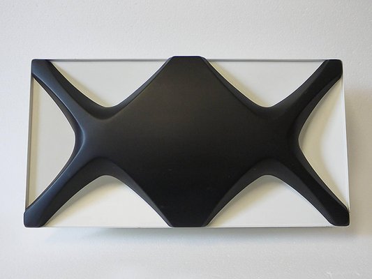 Large Oyster Light Panel by Dieter Witte & Rolf Krüger for Staff, 1968