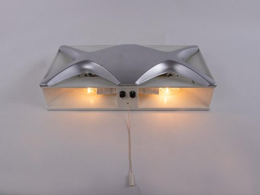 Large Oyster Light Panel by Dieter Witte & Rolf Krüger for Staff, 1968-DEK-957139