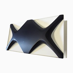 Large Oyster Light Panel by Dieter Witte & Rolf Krüger for Staff, 1968-DEK-932431