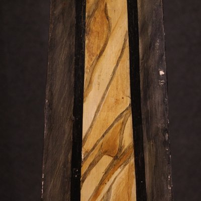 Large Painted Wooden Obelisks, 1930s, Set of 2-RP-2022683