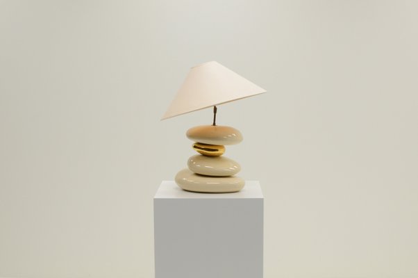 Large Pebble Table Lamp by François Chatain, France, 1980s-MLD-2018203