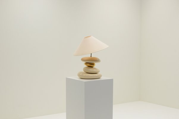 Large Pebble Table Lamp by François Chatain, France, 1980s-MLD-2018203