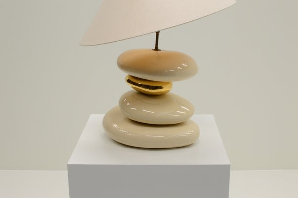 Large Pebble Table Lamp by François Chatain, France, 1980s-MLD-2018203