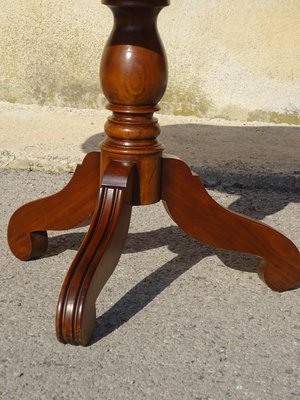 Large Pedestal Table with Violin-Shaped Top, 1980s-ABK-2022988