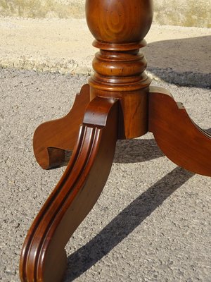 Large Pedestal Table with Violin-Shaped Top, 1980s-ABK-2022988