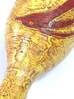 Large Phoenix Motif Handmade Vase from Illes, 1970s-UWE-994503