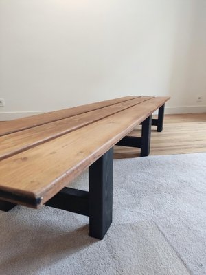 Large Pine Bench, 1950s-ILR-1822044