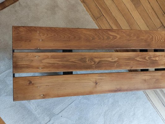 Large Pine Bench, 1950s-ILR-1822044