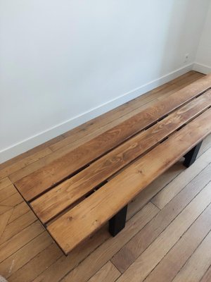 Large Pine Bench, 1950s-ILR-1822044