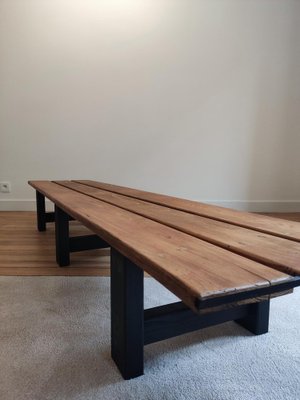 Large Pine Bench, 1950s-ILR-1822044