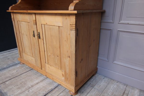 Large Pine Buffet, 1910s-TAT-992696