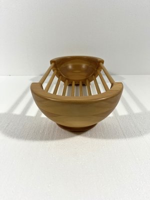 Large Pine Fruit Bowl, 1980s-TU-2041837