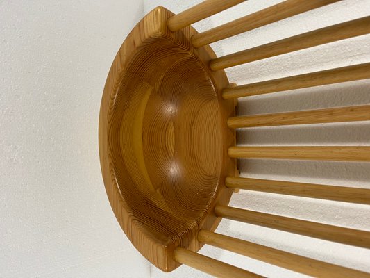 Large Pine Fruit Bowl, 1980s-TU-2041837