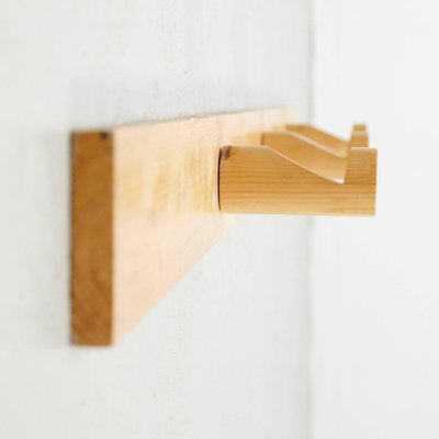 Large Pine Wood Coat Rack by Charlotte Perriand for Les Arcs-WM-1157339