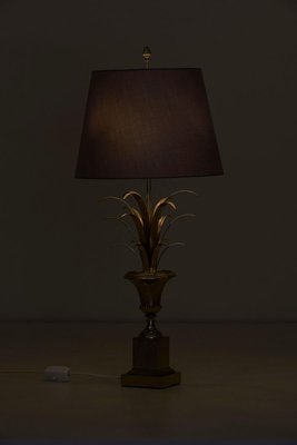 Large Pineapple Table Lamp in Chrome from Maison Charles, 1970s-VLZ-631918