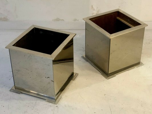 Large Planters by Guy Lefèvre for Maison Jansen, 1970s, Set of 2-NLF-591632