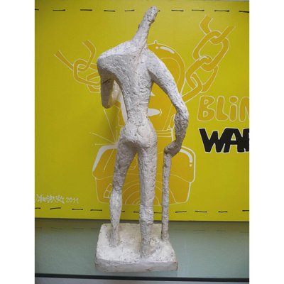 Large Plaster Figure by Jeannine Nathan, 1980s-YGE-590346