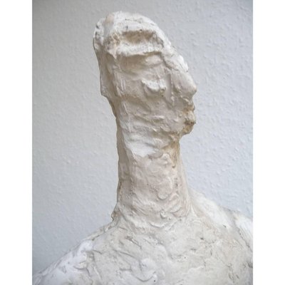 Large Plaster Figure by Jeannine Nathan, 1980s-YGE-590346