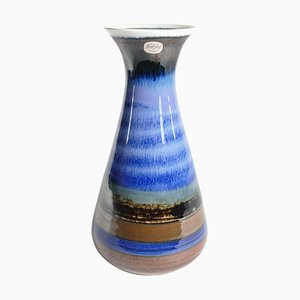 Large Polychrome Stoneware Vase by Gösta Millberg for Rörstrand, Sweden, 1960s-RUK-1758078